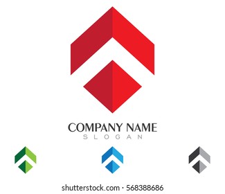 Arrows vector illustration icon Logo Template design