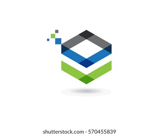 Arrows vector illustration icon Logo Template design