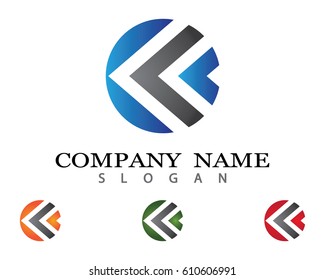 Arrows vector illustration icon Logo Template