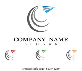 Arrows vector illustration icon Logo Template design