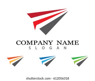 Arrows vector illustration icon Logo Template design