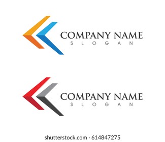 Arrows vector illustration icon Logo Template design