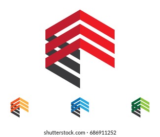 Arrows vector illustration icon Logo Template design