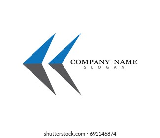 Arrows vector illustration icon Logo Template design