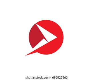 Arrows vector illustration icon Logo Template design