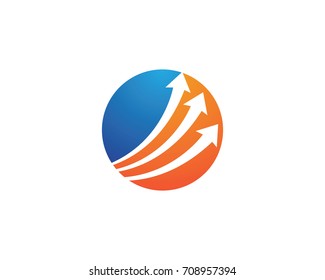 Arrows vector illustration icon Logo Template design