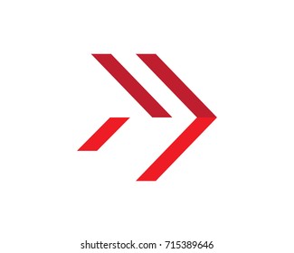 Arrows vector illustration icon Logo design