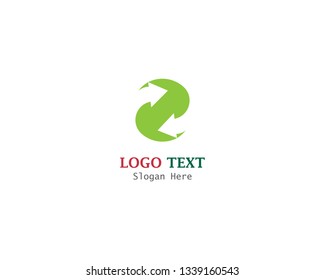 Arrows vector illustration Logo Template design