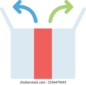 flechas Ilustración vectorial en un fondo transparente. Símbolos de calidad superior. Iconos vectoriales de color de línea para el concepto y el diseño gráfico. 
