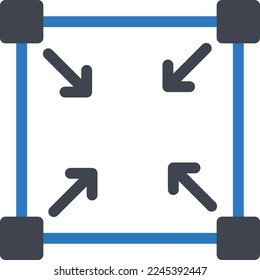 flechas Ilustración vectorial en un fondo transparente. Símbolos de calidad superior. Iconos vectoriales de glifos para diseño de conceptos y gráficos. 
