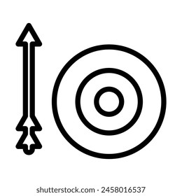 arrows Vector Line Icon Design