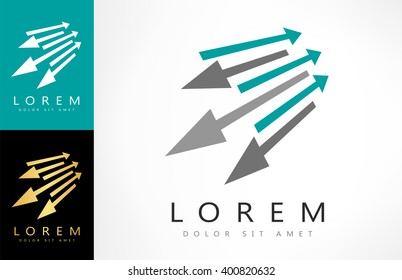 Arrows vector logo