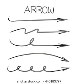 arrows vector set