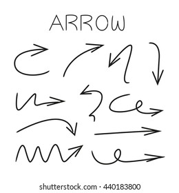 arrows vector set