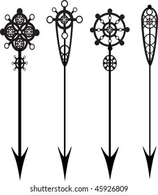 Arrows vector set