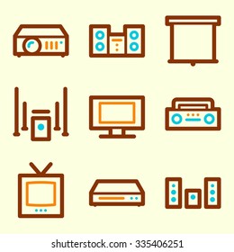 Iconos web de flechas