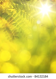 Art abstract autumn background