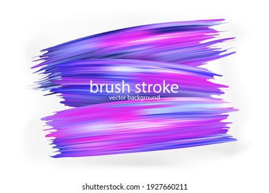 Diseño de textura de pincel de fondo abstracto de arte diseño de pincel acrílico púrpura ilustración vectorial de afiche. Diseño perfecto para titular, logotipo y banner de venta.