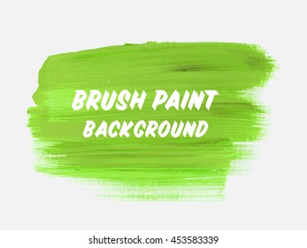 Art abstract background brush paint texture design acrylic stroke poster vector illustration. Perfect design for headline, logo and sale banner. 