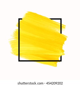 Art abstract background brush paint texture design acrylic stroke poster vector illustration. Perfect design for headline, logo and sale banner. 