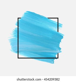 Art abstract background brush paint texture design acrylic stroke poster vector illustration. Perfect design for headline, logo and sale banner. 