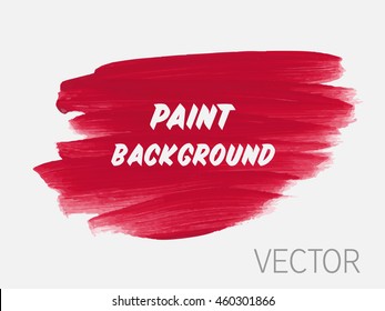 Art abstract background brush paint texture design acrylic stroke poster vector illustration. Perfect watercolor design for headline, logo and sale banner. 