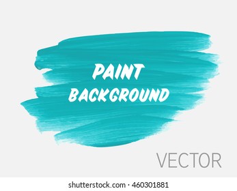 Art abstract background brush paint texture design acrylic stroke poster vector illustration. Perfect watercolor design for headline, logo and sale banner. 