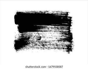 art abstract black ink paint stroke background 