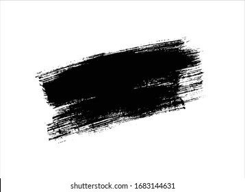 art abstract black ink paint stroke background 