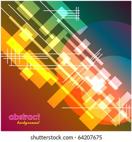 art abstract bright background vector