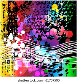 art abstract bright rainbow background