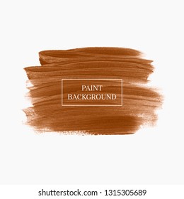 Art abstract brush paint texture stroke vector. Perfect design element for headline, logo and sale banner.	