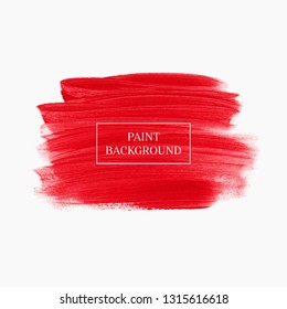 Art abstract brush paint texture stroke vector. Perfect design element for headline, logo and sale banner.	
