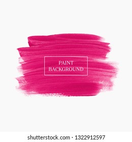 Art abstract brush paint texture stroke vector. Perfect design element for headline, logo and sale banner.	
