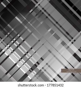 art abstract geometric pattern, monochrome diagonal background in black, grey and white colors 