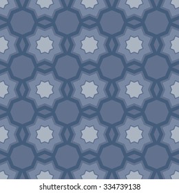 Art abstract geometric seamless pattern. Vector illustration