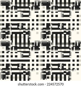 Art abstract geometric textured background. Seamless pattern. Vector.