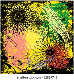 fondo de fondo abstracto de arte