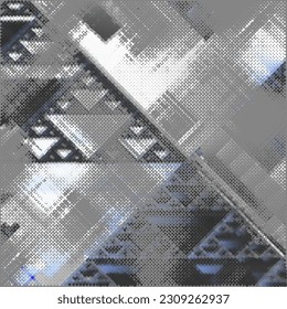 Art abstract halftone dots background. Vector illustration