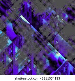 Art abstract halftone dots background. Vector illustration