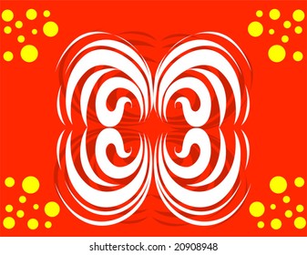 art abstract in inertial design background	