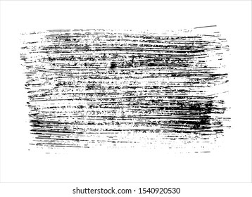 art abstract ink paint stroke background vector