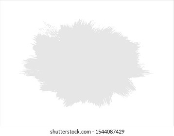 art abstract ink paint stroke background vector
