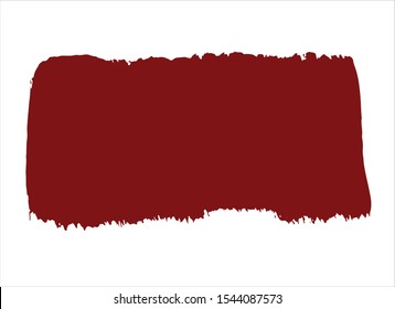 art abstract ink paint stroke background vector