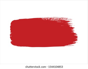 art abstract ink paint stroke background vector