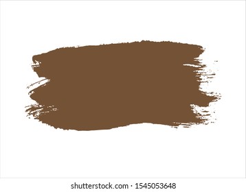 art abstract ink paint stroke background vector