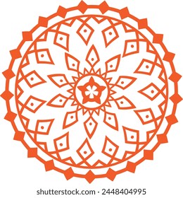 art abstract mandala pattern eps 10
