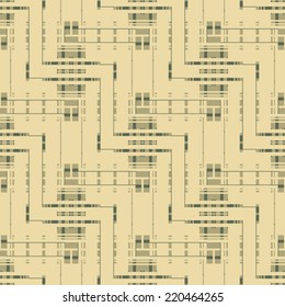 Art abstract modern elements textured background. Seamless pattern. Vector.