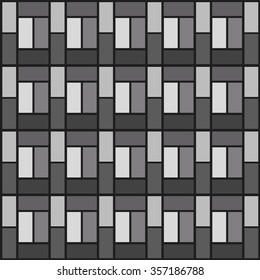 Art abstract rectangle back pattern black