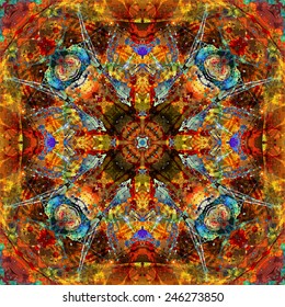 art abstract seamless pattern